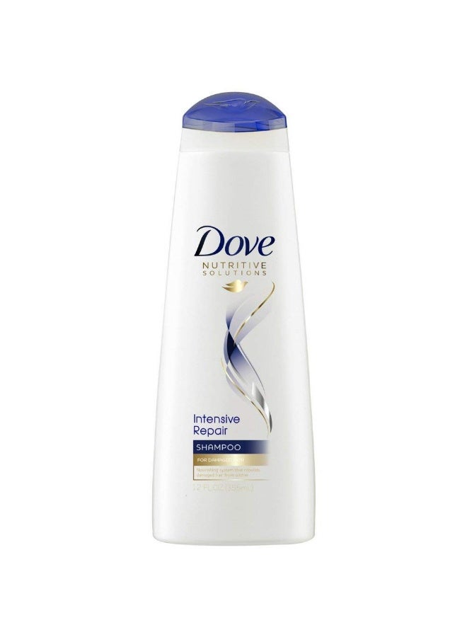 Dove Nutritive Solutions Strengthening Shampoo Formula for Damaged Hair Intensive Repair Dry Hair Shampoo With Keratin Actives 12 oz (355ML) - Image 1